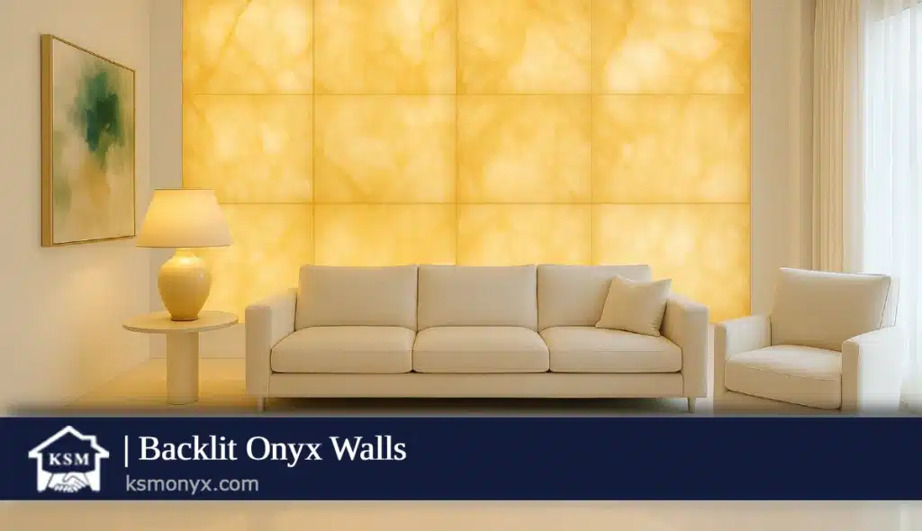 Backlit Onyx Walls