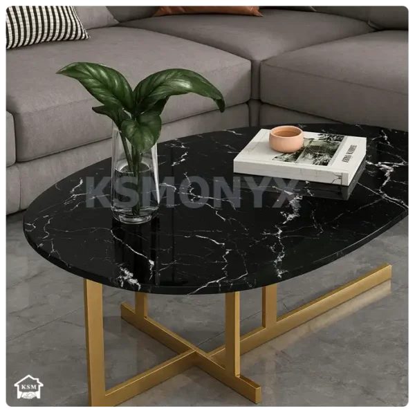 Black Marble Coffee Table