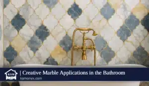 Creative Marble Applications in the Bathroom