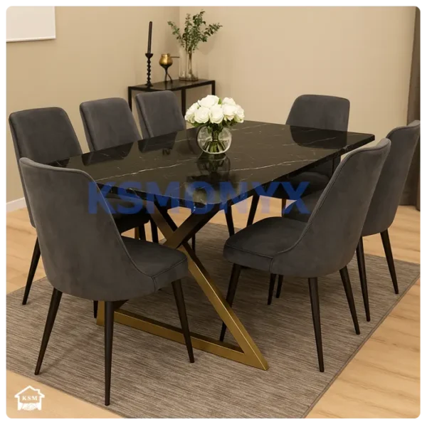 Gray Marble Table