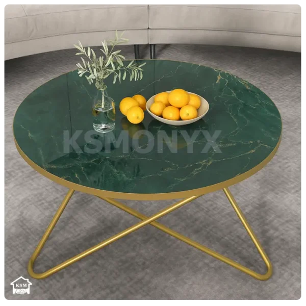 Green Marble Coffee Table