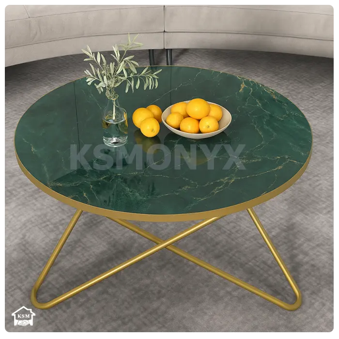 Green Marble Coffee Table