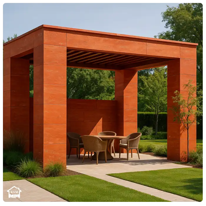 Kirmizi Traverten Vein Cut