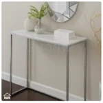 white marble dresser
