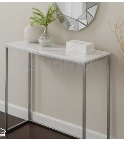 white marble dresser