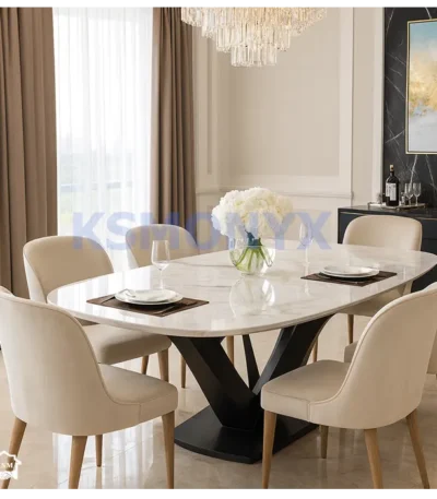 Marble Table Set