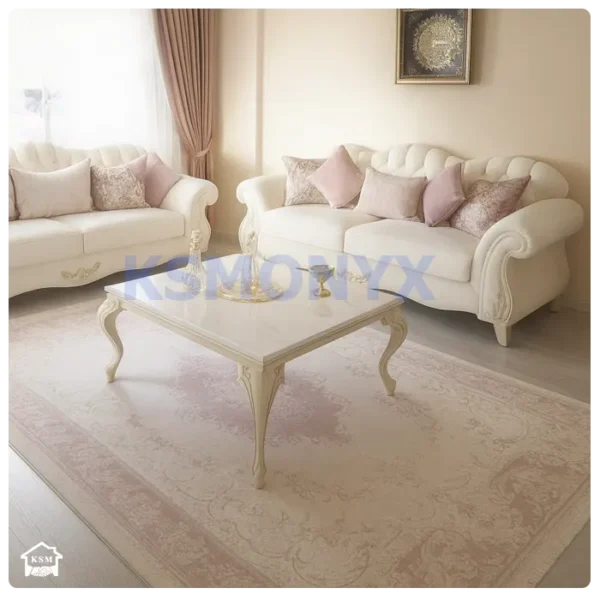 Old Antique Classic Marble Coffee Table