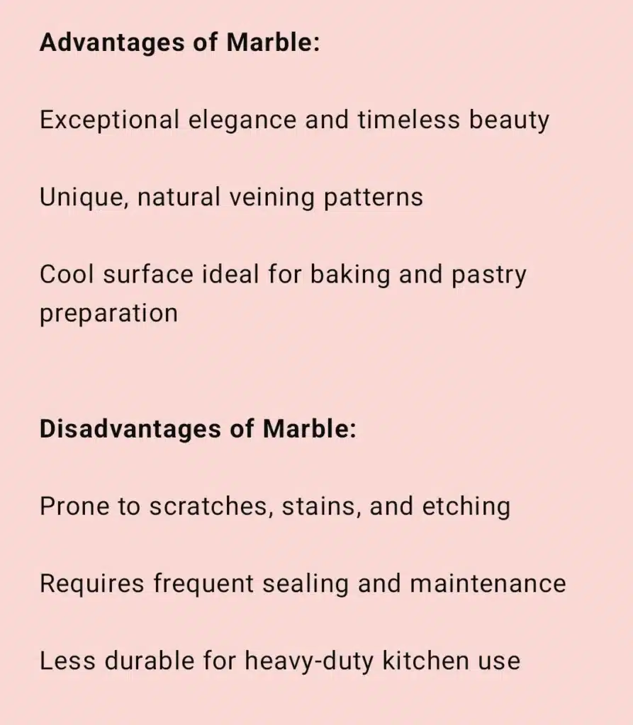 What is a Marble Countertop
