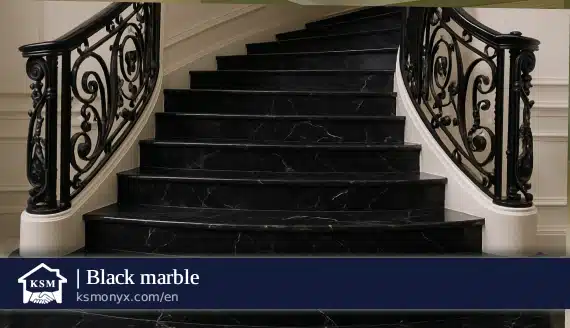 Black marble