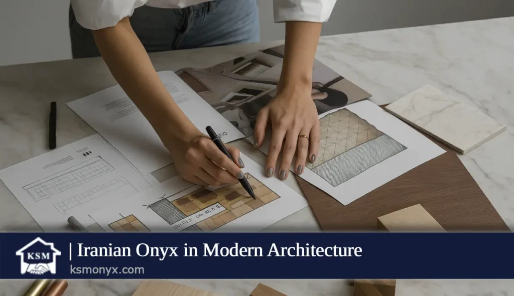 Iranian Onyx in Modern Architecture