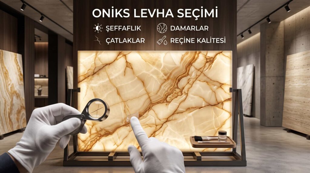 Choosing Onyx Slabs: Transparency, Veining, Cracks and Resin Quality