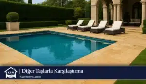 Diğer Taşlarla Karşılaştırma