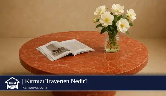 Kırmızı Traverten Nedir