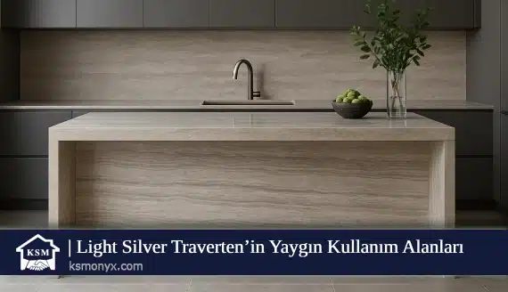 Light Silver Traverten’in Yaygın Kullanım Alanları