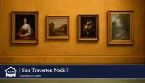 Sarı Traverten Nedir