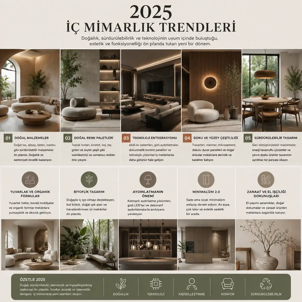 2025’in En Güçlü İç Mimarlık Trendleri