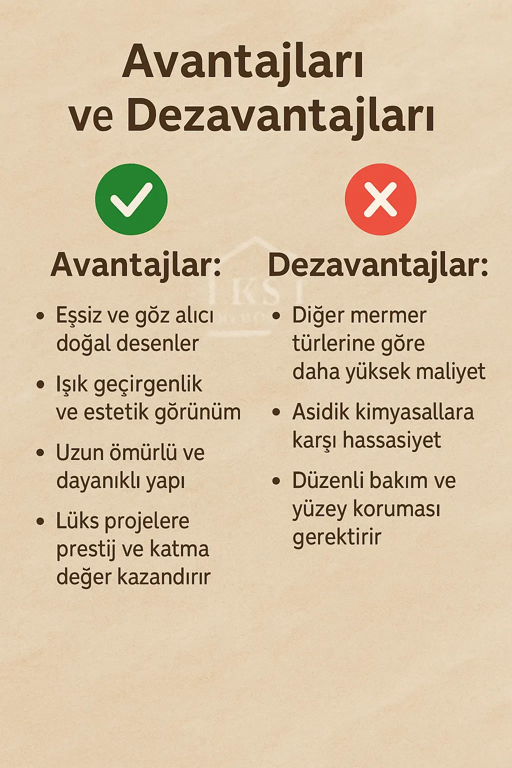 Avantajlar ve Dezavantajlar