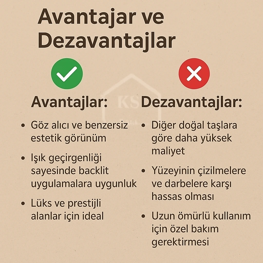 Avantajlar ve Dezavantajlar