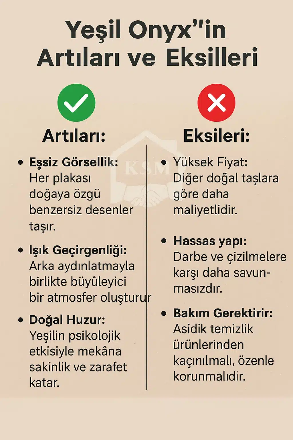 Avantajlar ve Dezavantajlar