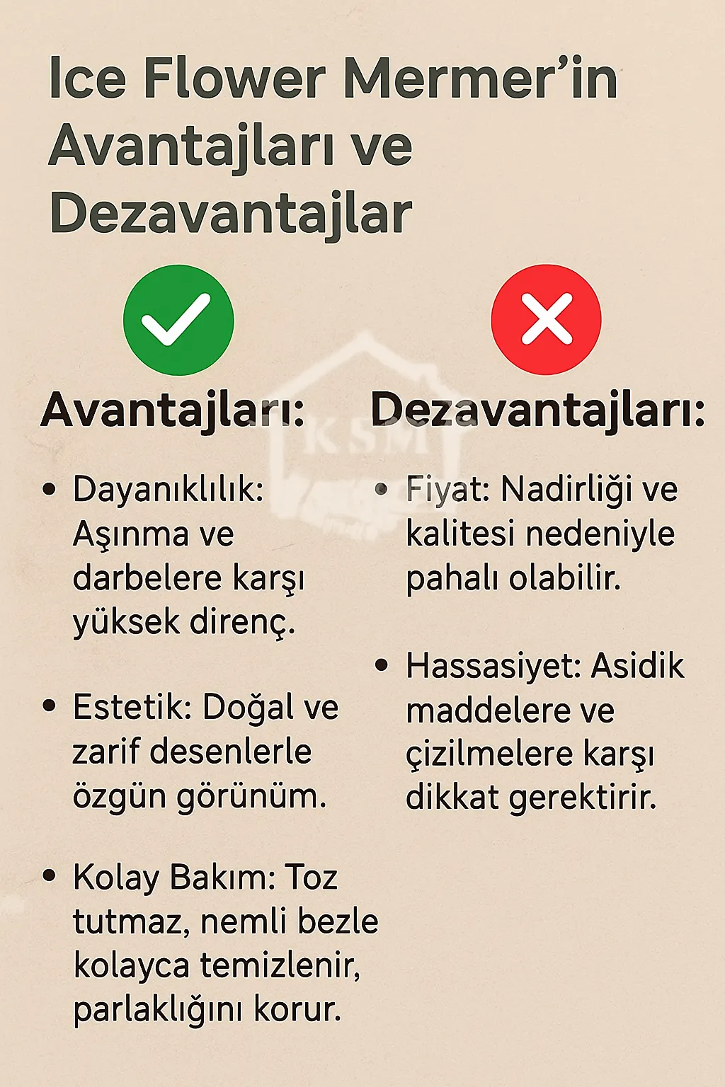 Avantajlar ve Dezavantajlar