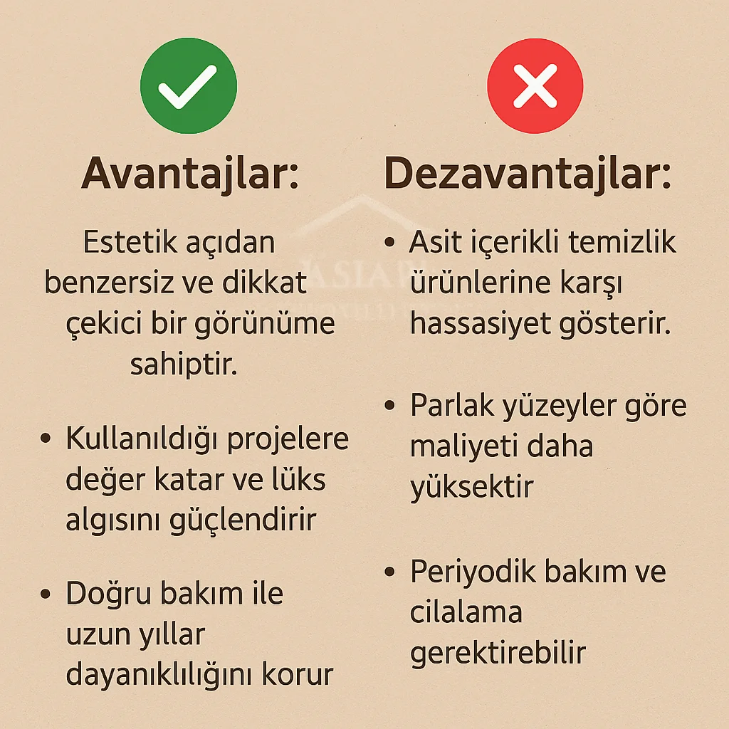 Avantajlar ve Dezavantajlar