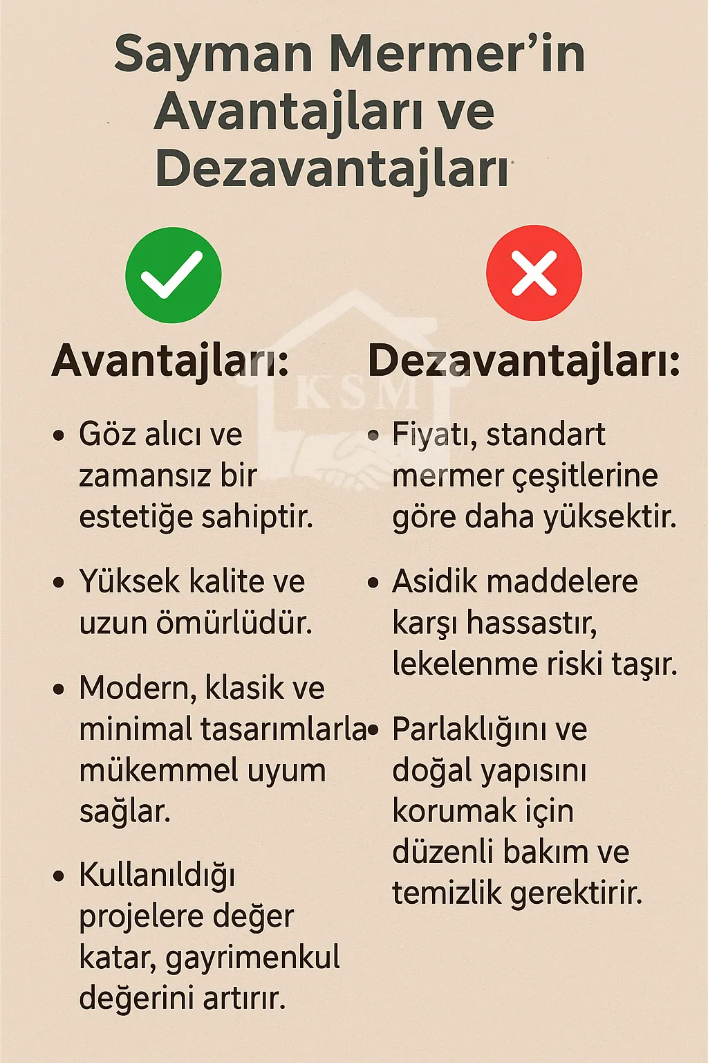 Avantajlar ve Dezavantajlar