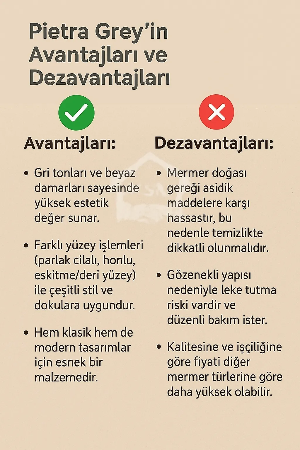 Avantajlar ve Dezavantajlar
