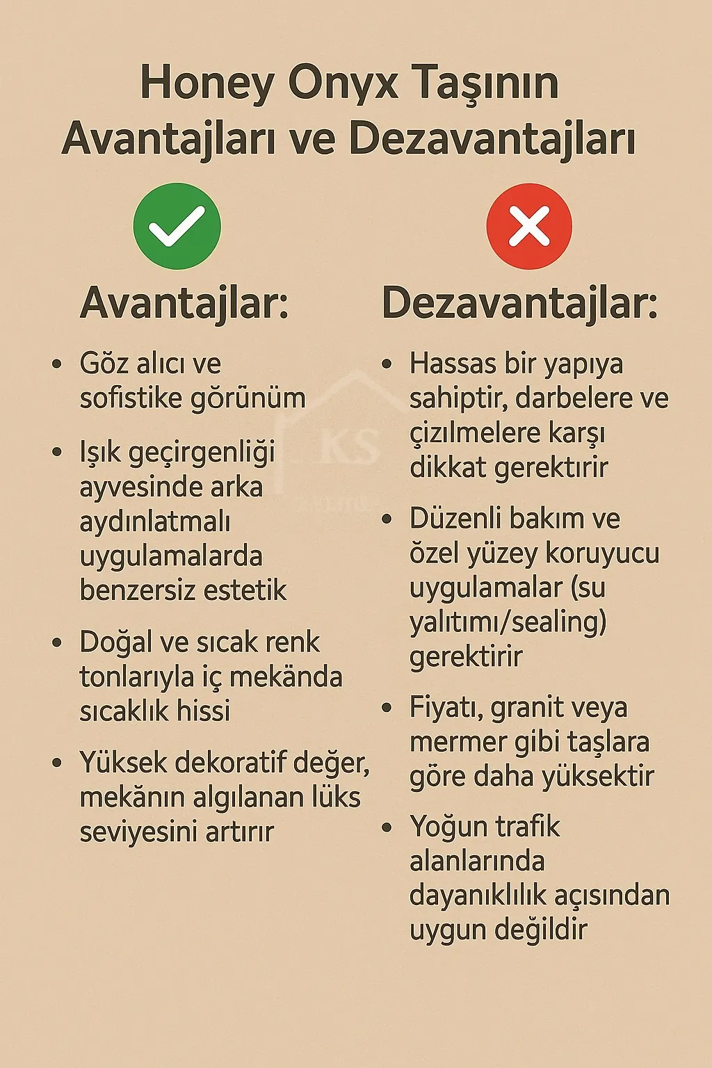 Avantajlar ve Dezavantajlar