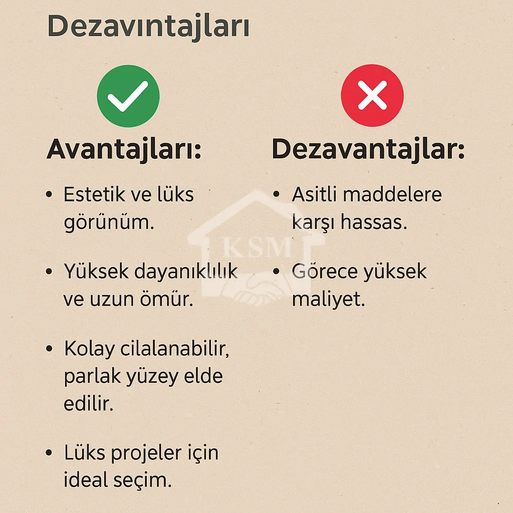 Avantajlar ve Dezavantajlar