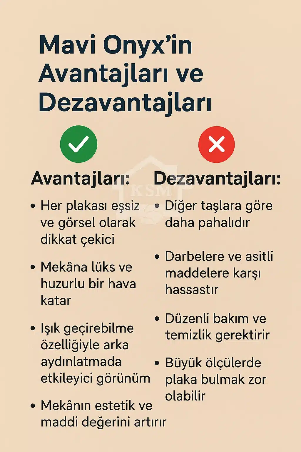 Avantajlar ve Dezavantajlar