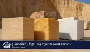 Faktörler, Doğal Taş Fiyatını Nasıl Etkiler?