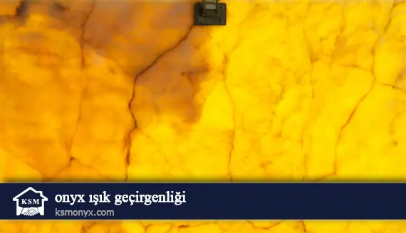 onyx ışık geçirgenliği