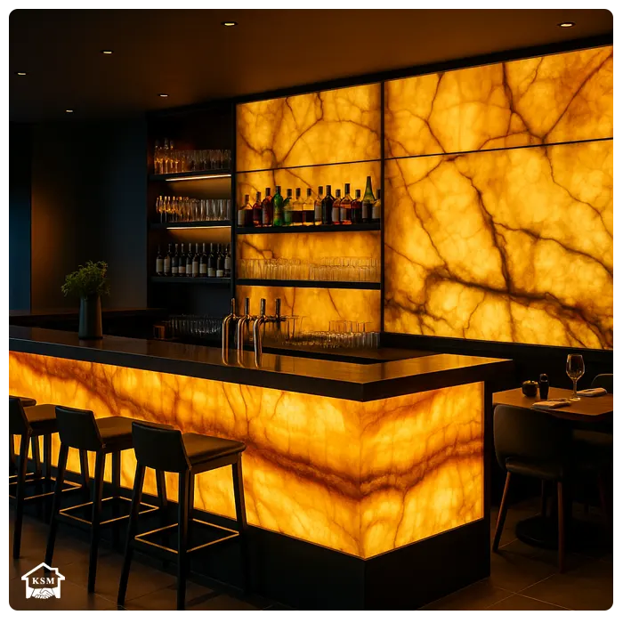 Onyx Bar Restaurant 1 Onyx Bar Restaurant Onyx Mermer KSMONYX