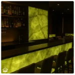 Onyx bar ve resepsiyon uygulaması yeşil