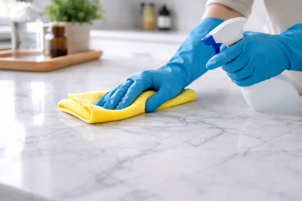 beyaz mermer günlük temizlik nasıl yapılır 