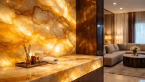 onyx taşı yüzey bakımı ve temizlik detayları