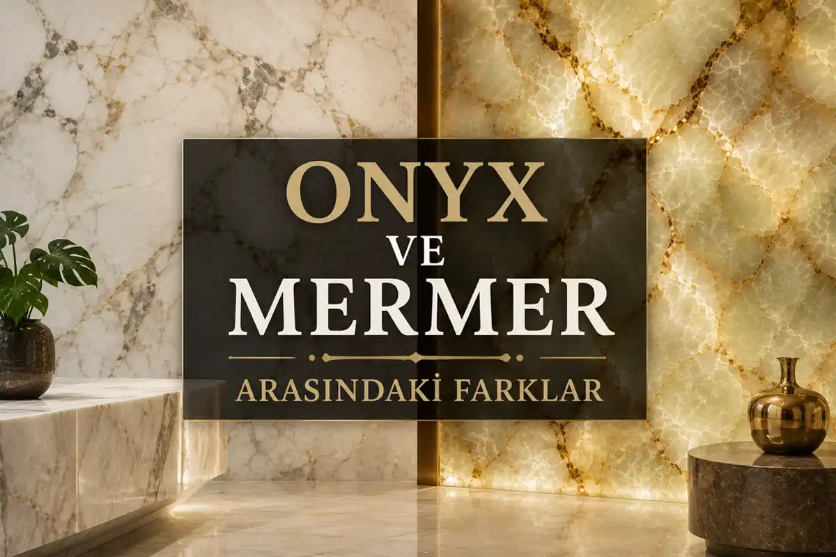 Onyx ve Mermer Arasındaki Farklar | Onyx mi Mermer mi?