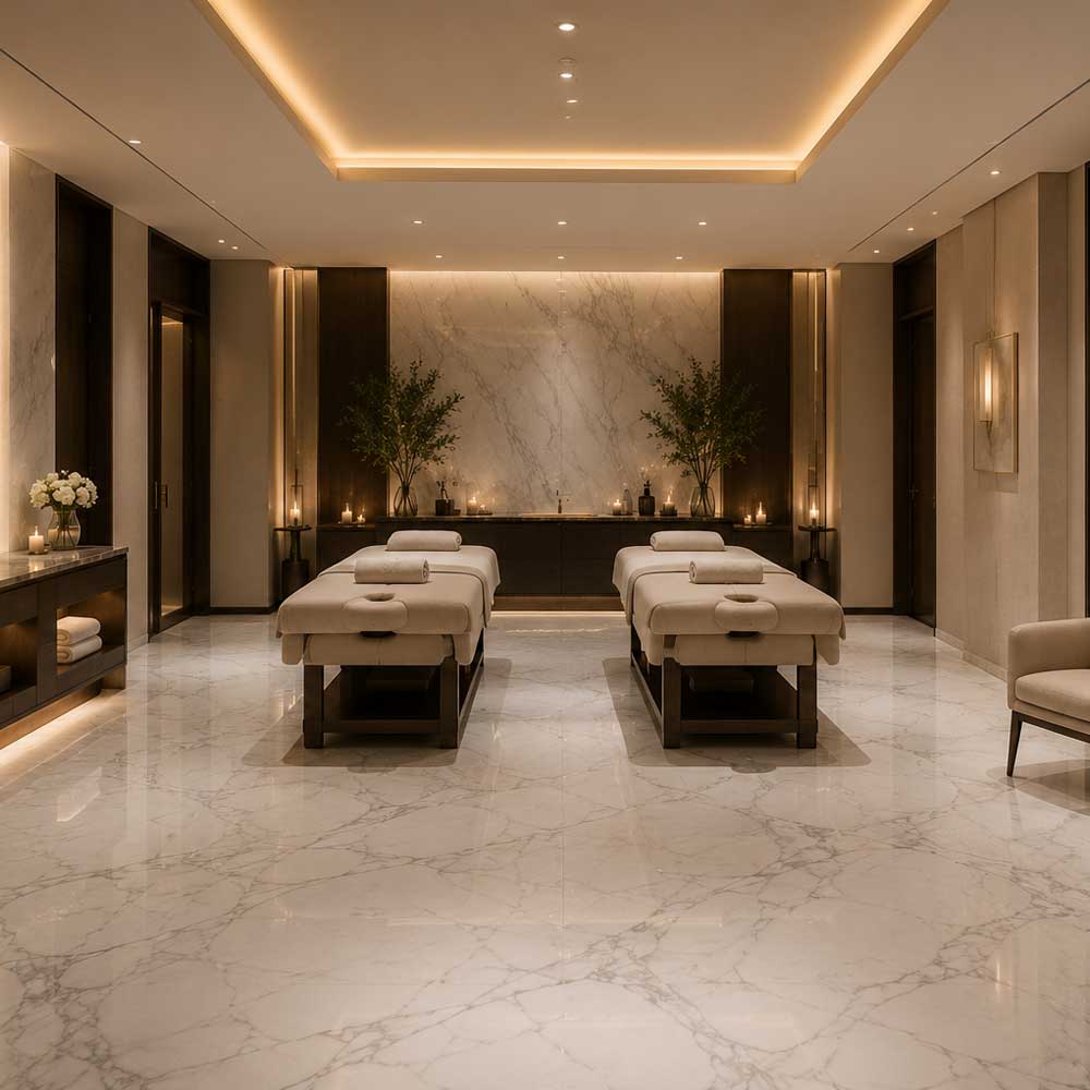 SPA Mermer Zemin Döşeme SPA Mermer Zemin Döşeme