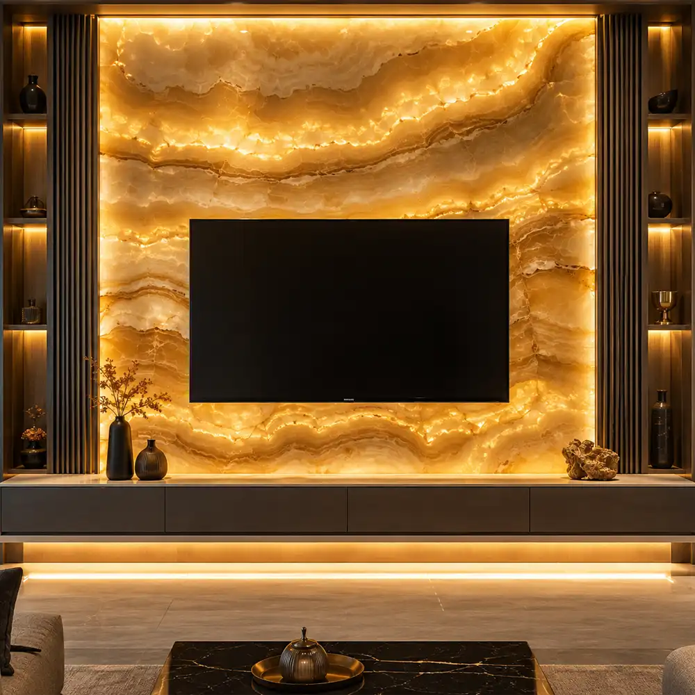 Mermer salon projesi