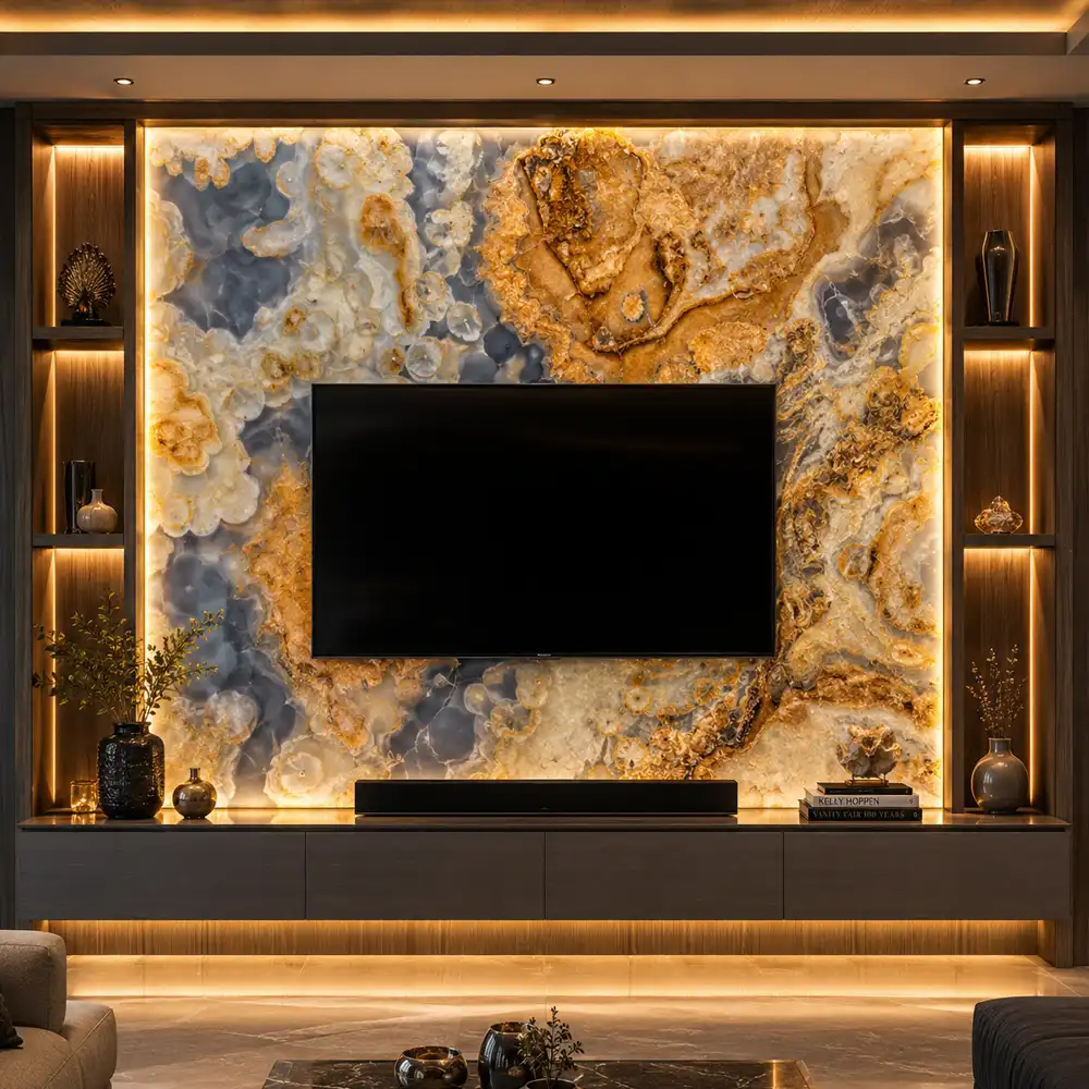 duvar onyx kaplama Dekoratif onyx tablo