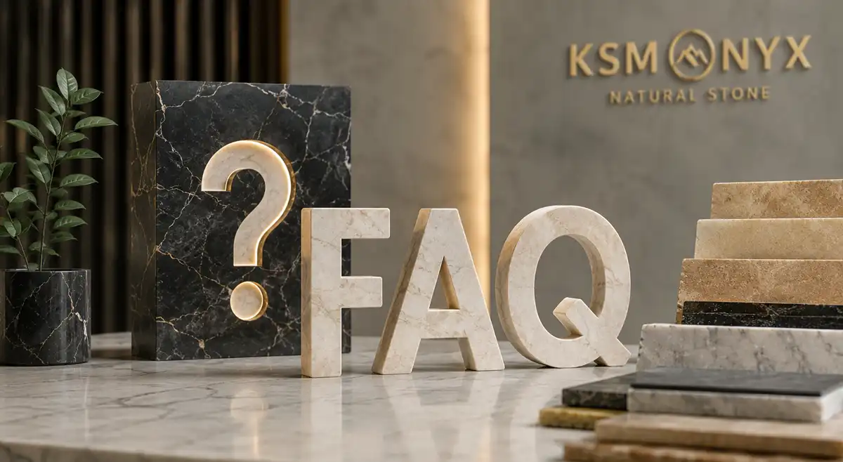 KSM ONYX İstanbul doğal taş deposu